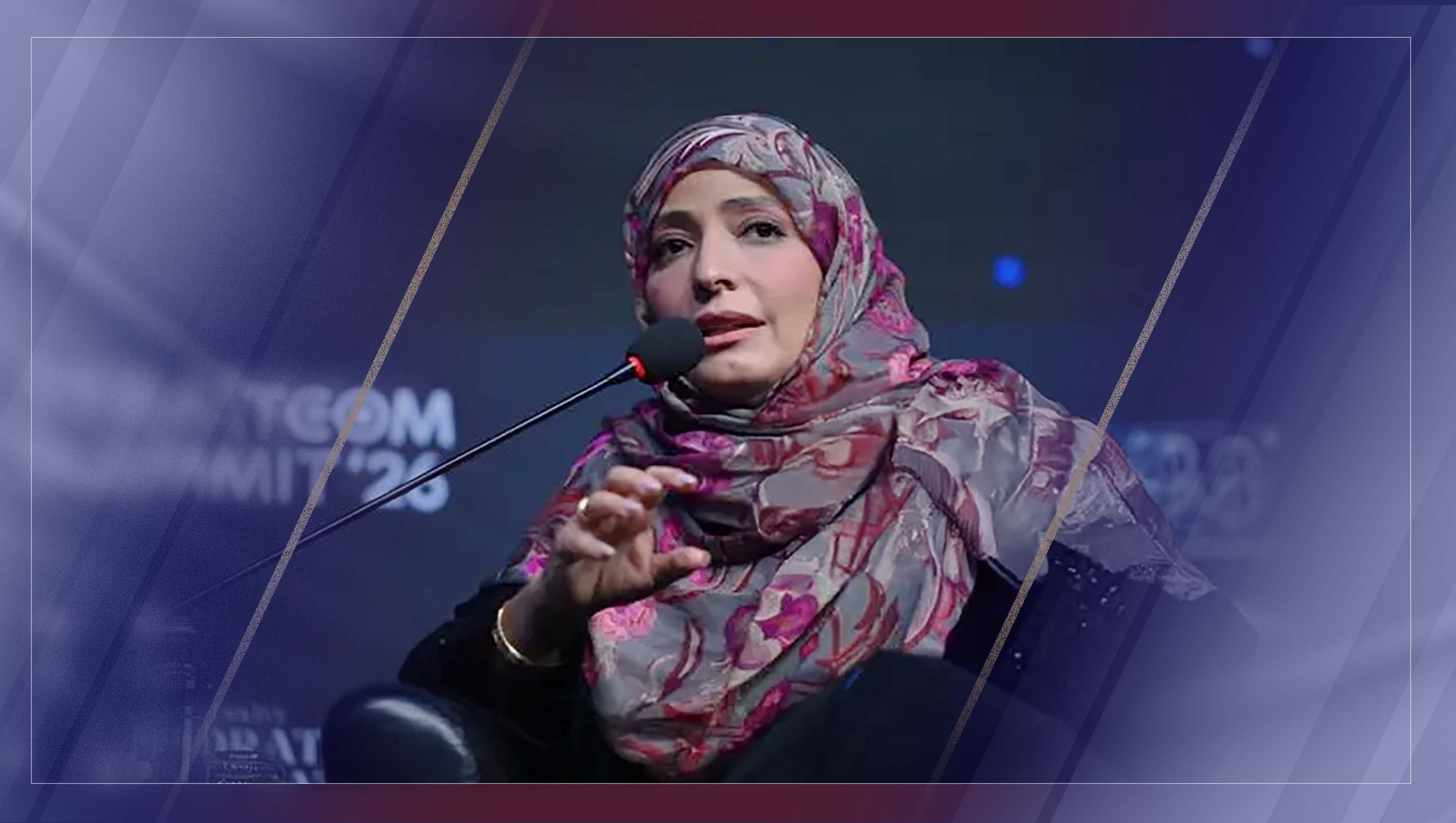 Tawakkol Karman Highlights Global “Crisis of Values” at Istanbul Summit